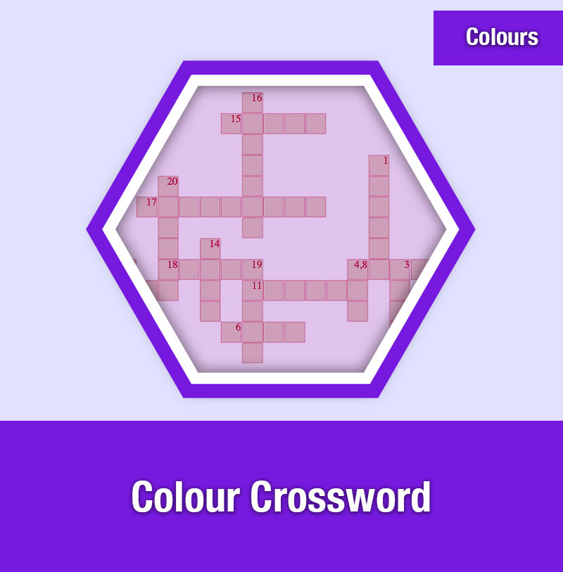Colour Crossword | COL-2A | IMAGE PREVIEW